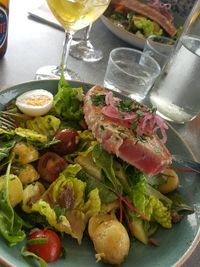 Nizza Salat auf Schwedisch